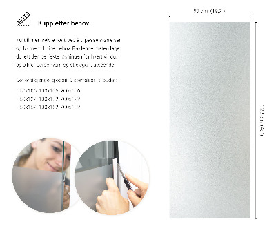 Okleina na okno mleczna folia okienna