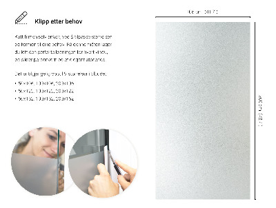 Okleina na okno mleczna folia okienna