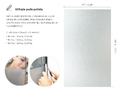 Okleina na okno mleczna folia okienna