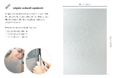 Okleina na okno mleczna folia okienna