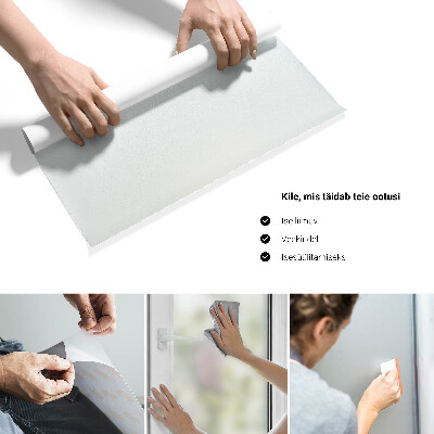 Okleina na okno mleczna przepuszczająca światło