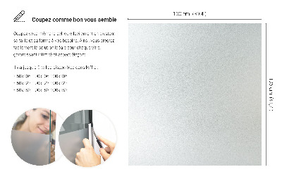 Okleina na okno mleczna folia okienna