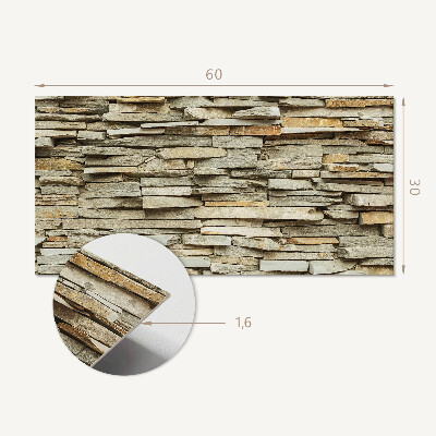Panel na ścianę Naturalny kamienny wzór