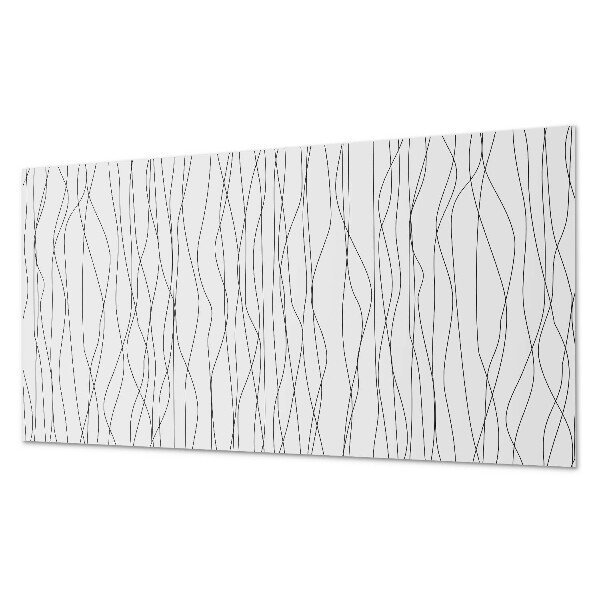 Panel na ścianę Faliste linie na tle