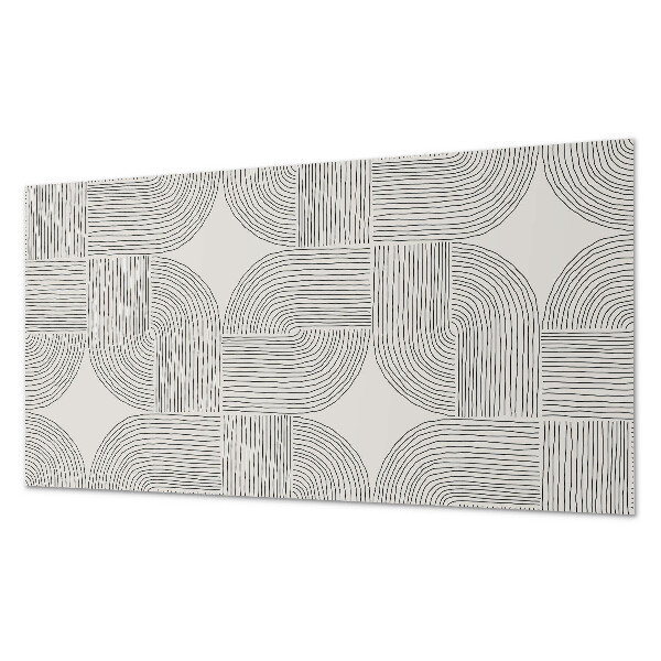 Panel na ścianę Geometryczne linie w układzie