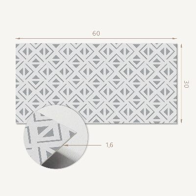 Panel pcv Geometria w kwadratach