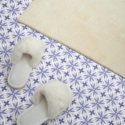 Panel na ścianę Wzór geometryczny z kwiatami