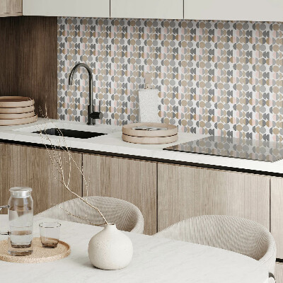 Okładzina ścienna Geometria okręgów i półokręgów