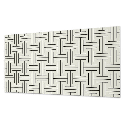 Panel pcv Wzór geometryczny w kratkę