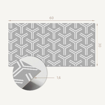 Panel na ścianę Geometryczny wzór strzałek
