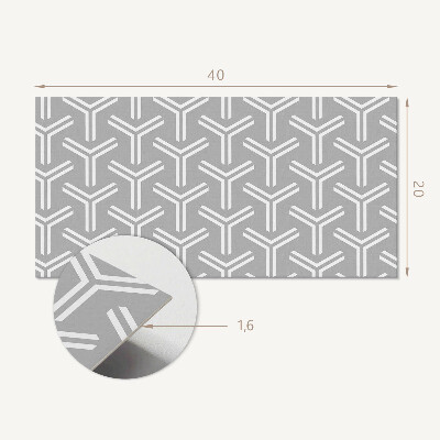 Panel na ścianę Geometryczny wzór strzałek