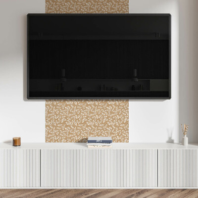 Panel pcv Liście na tle tekstury