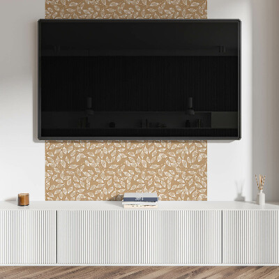 Panel pcv Liście na tle tekstury