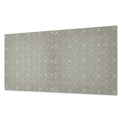 Panel pcv Geometryczny wzór kwiatów