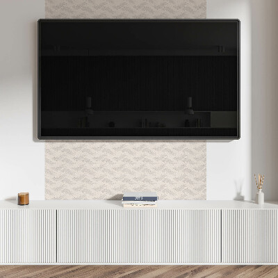 Panel na ścianę Wzór liści na tle