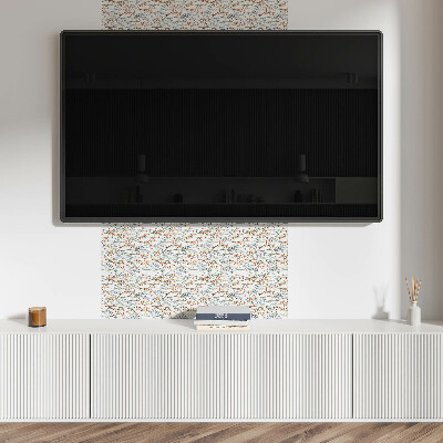 Panel pcv Kwiatowy wzór na tle