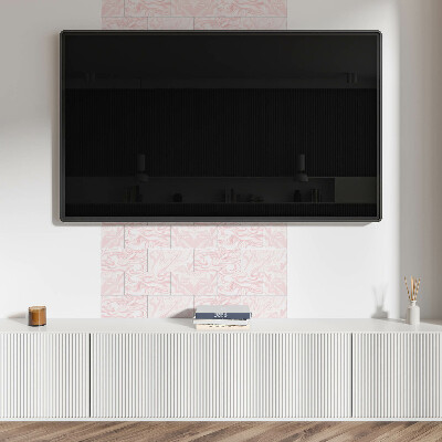 Panel na ścianę Wzór marmurowy z falami