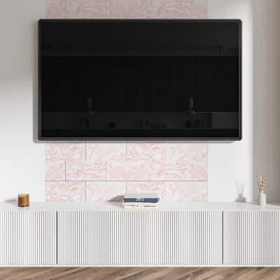 Panel na ścianę Wzór marmurowy z falami