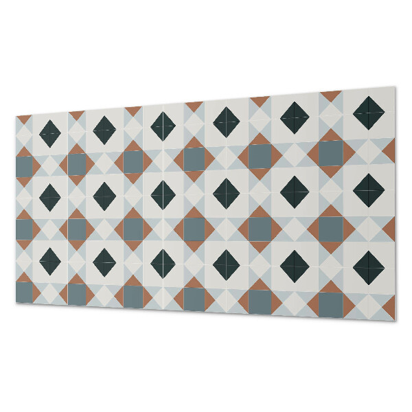 Panel na ścianę Geometryczny wzór kafli