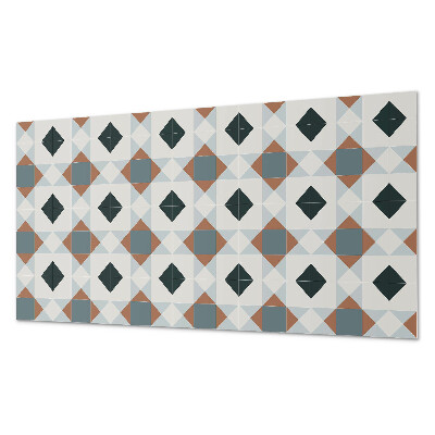 Panel na ścianę Geometryczny wzór kafli