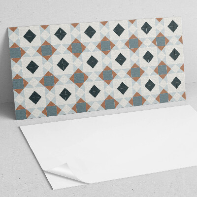 Panel na ścianę Geometryczny wzór kafli