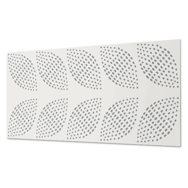Panel pcv Wzór liści z kropkami