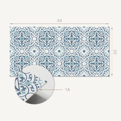 Panel na ścianę Wzór roślinny w ornamentach