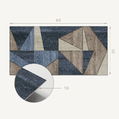 Panel na ścianę Abstrakcyjny wzór geometryczny