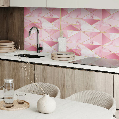 Panel pcv Geometryczne wzory z marblami