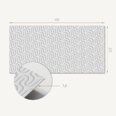 Panel pcv Fale w teksturze 3D