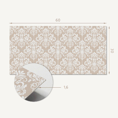 Panel na ścianę Elegancki wzór roślinny