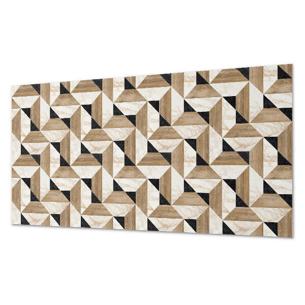 Panel na ścianę Geometryczny wzór w trójkąty