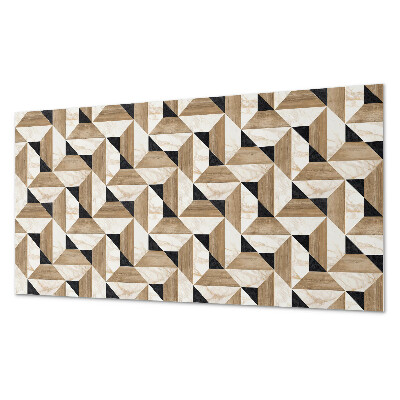 Panel na ścianę Geometryczny wzór w trójkąty