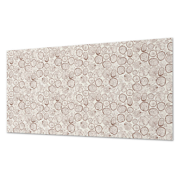 Panel pcv Wzór okrągłych słoików