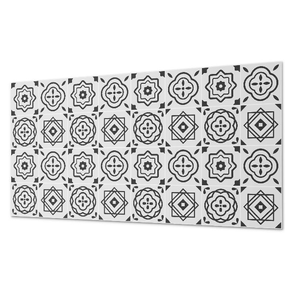 Panel na ścianę Wzory geometryczne w kwadratach