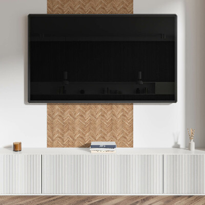 Panel pcv Wzór deski w jodełkę