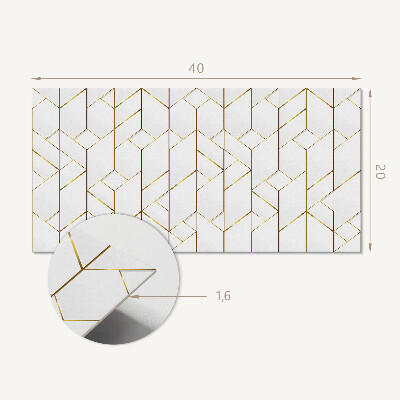 Panel pcv Geometryczny wzór linii