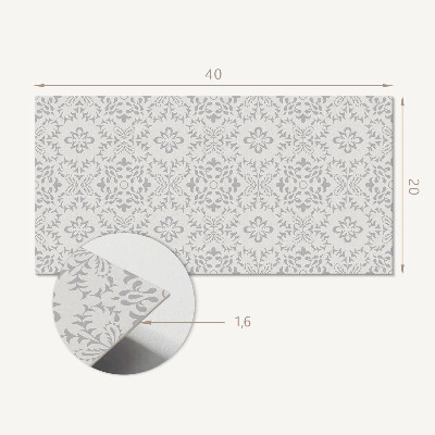Panel na ścianę Wzór florystyczny z detalami