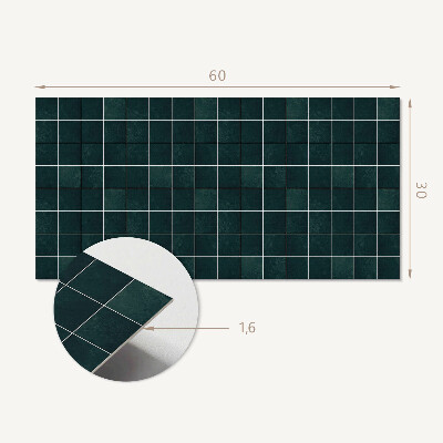 Panel pcv Geometryczny wzór płytek