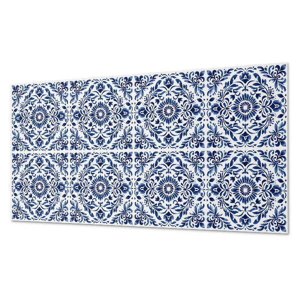 Panel pcv Kwiatowy wzór z ornamentami
