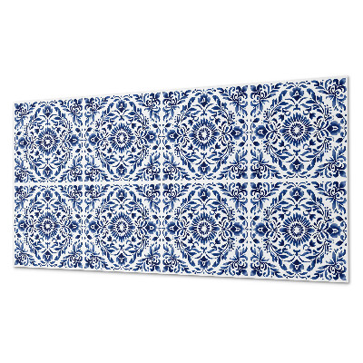 Panel pcv Kwiatowy wzór z ornamentami