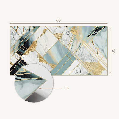 Panel na ścianę Geometria marmurowych wzorów