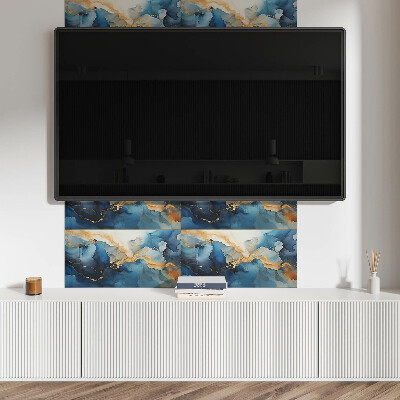 Panel pcv Abstrakcyjny wzór z falami