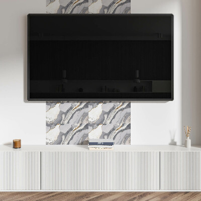 Panel na ścianę Abstrakcyjne fale i żyłki