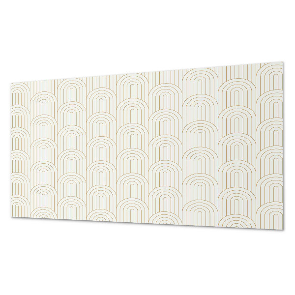 Panel pcv Wzór łuków na tle