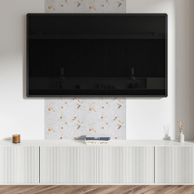 Panel pcv Wzór z fragmentami kamieni