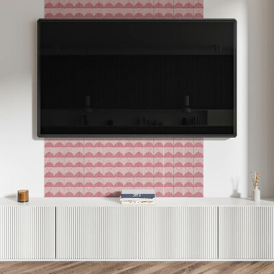 Panel pcv Geometryczne półkola w układzie