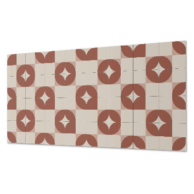 Panel pcv Geometryczny wzór z okręgami