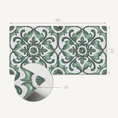 Panel pcv Wzór z eleganckimi motywami