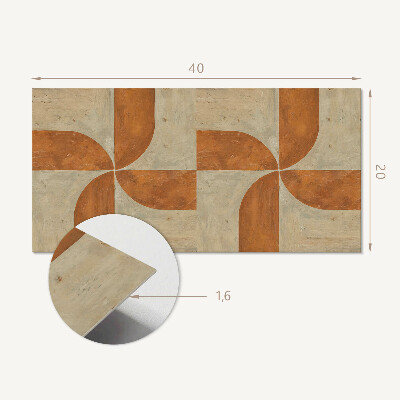 Panel na ścianę Geometria z łukami